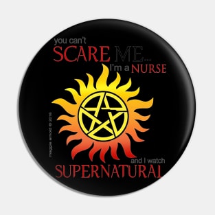 Supernatural Nurse Pin