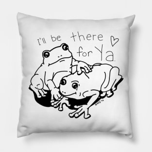 Emotional Support Frogs Pillow