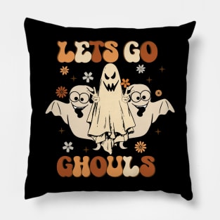 Lets Go Ghouls Pillow