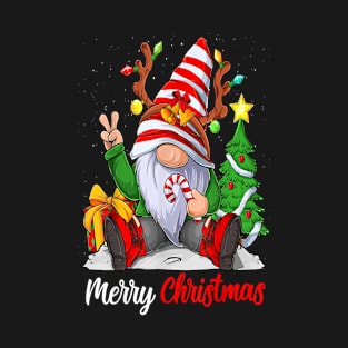 Merry Christmas Gnome Family T-Shirt