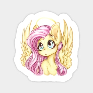 Fluttershy our little Angel Magnet