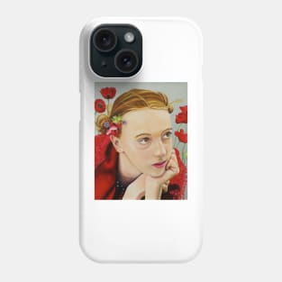 Poppys Red Phone Case