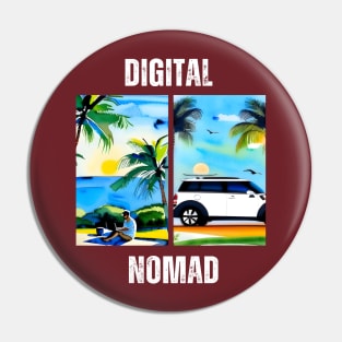 Digital Nomad Pin