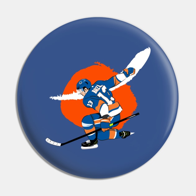 Mathew Barzal, New York Islanders Pin by MDSmith29