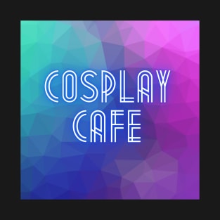 Cosplay Cafe Podcast logo (gradient) T-Shirt