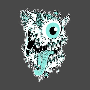 Flying eyeball with teeth T-Shirt