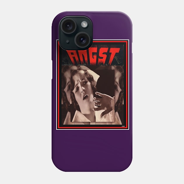 ANGST IN THE AGE OF ANGST Phone Case by PETER J. KETCHUM ART SHOP