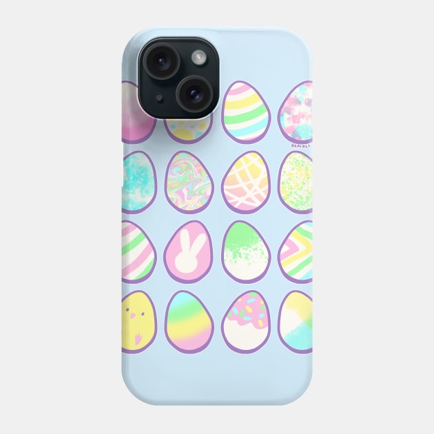 Easter Egg Haul Phone Case by Jan Grackle