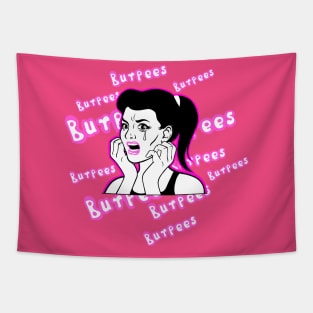 Burpees Tapestry