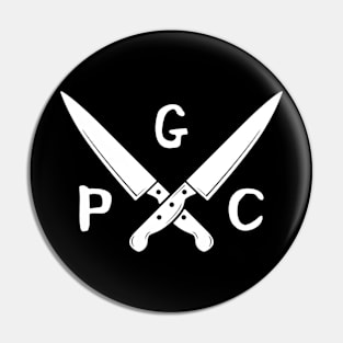 PGC Logo (white) Pin