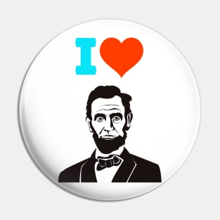 I love Lincoln Pin