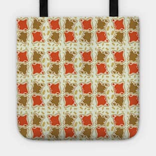 peanut butter and jelly pattern Tote