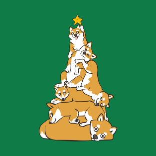 Christmas Tree Shiba Inu T-Shirt