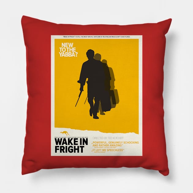 The Cult Classic - „Wake in Fright“ by Ted Kotcheff Pillow by Boogosh
