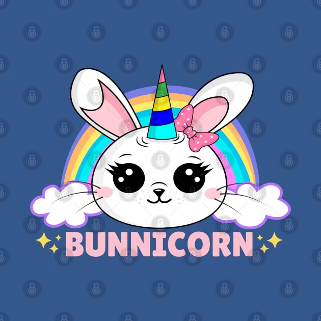 Bunny Unicorn by Illustradise