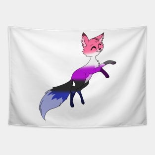 Genderfluid Foxy Tapestry