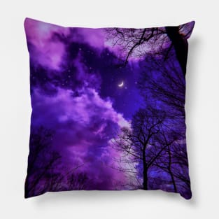 The sky is colorful Pillow