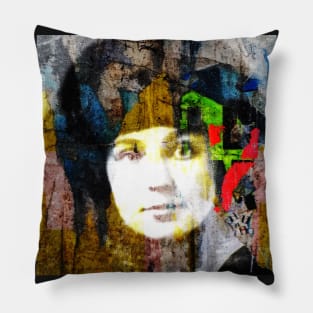 Marina Tsvetaeva Poet Author Portrait Collage Pillow