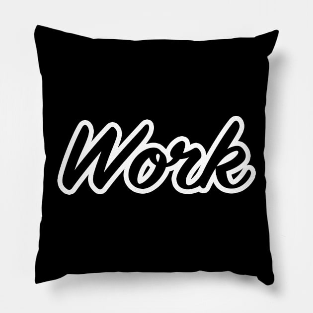 Work Pillow by lenn