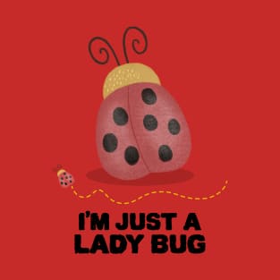 Lady Bug Lover, Insect Lovers, Spots and Dots T-Shirt