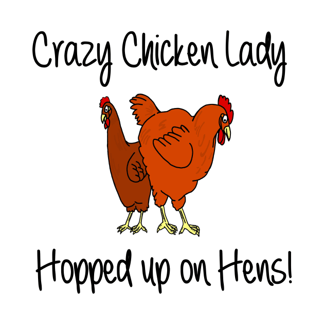 Crazy chicken Lady by imphavok