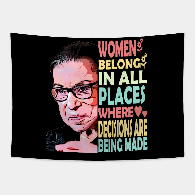 RBG - Rbg Quote - Vintage Tapestry by Redmart