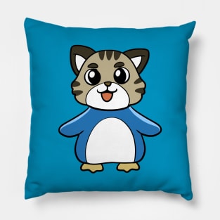 Cat Penguin Pillow