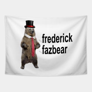 frederick fazbear the fancy bear fnaf parody Tapestry