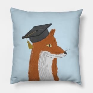 Clever fox Pillow