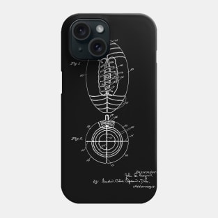 Football Vintage Patent Drawing Phone Case