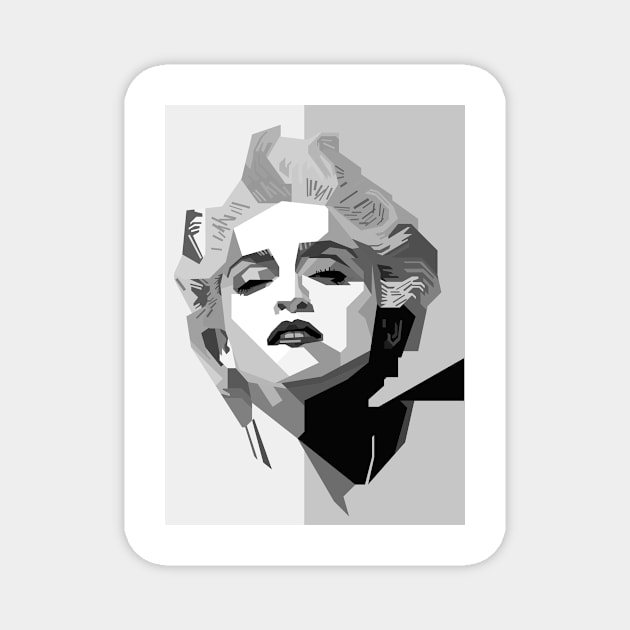 Madonna Magnet by BarnawiMT