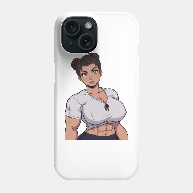 Buff Mexican Woman Phone Case by mindworldz