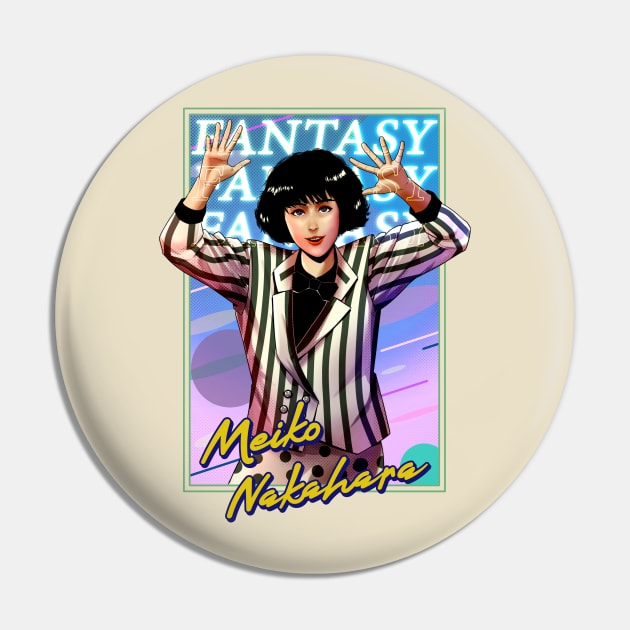 Meiko Nakahara - Fantasy Pin by marchofvenus