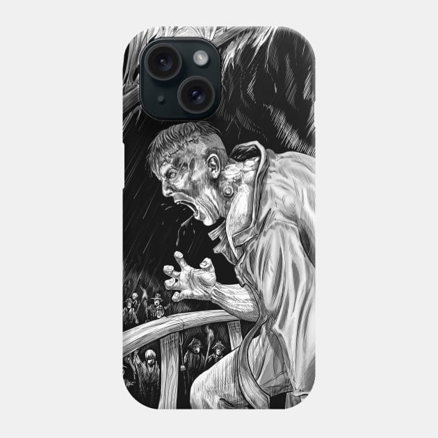 Frankenstein's Monster Phone Case by SquareDog