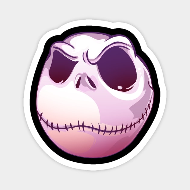 Jack skellington Magnet by Heymoonly