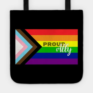 Proud Ally Flag Tote