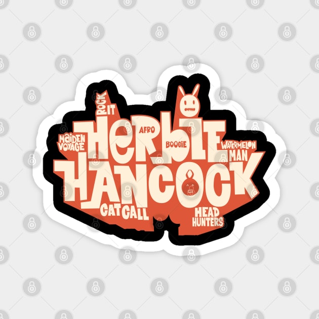 Herbie Hancock - Master of Funk and Jazz Magnet by Boogosh