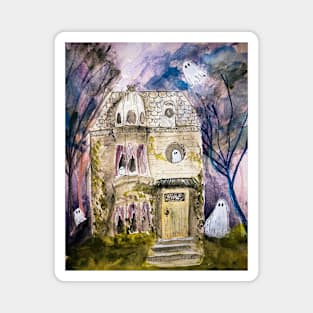 Ghosties and the Haunted House Magnet