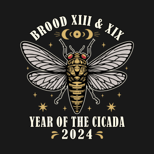 Cicada Double Emergence Year Of The Cicada 2024 T-Shirt