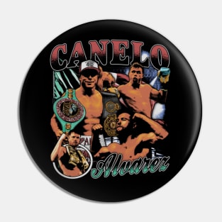 Canelo Alvarez Vintage Bootleg Pin