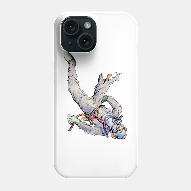 Sunken DIVER Phone Case by LandezTio