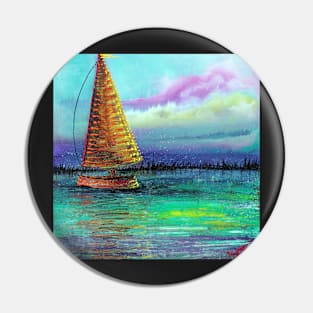 Sailboat Cruise Pin