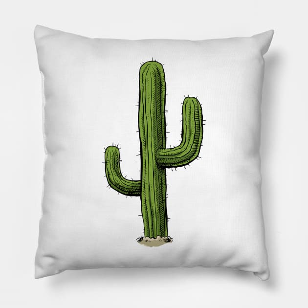 Cactus Pillow by Barnyardy