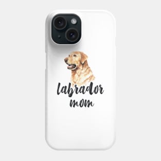 Lab mom gift. Labrador mom gifts. Yellow lab mom. Yellow lab gift. Labrador mama. Labrador mom. Labrador retriever owner gift. Labrador mask Phone Case