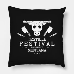 Testicle Festival Pillow