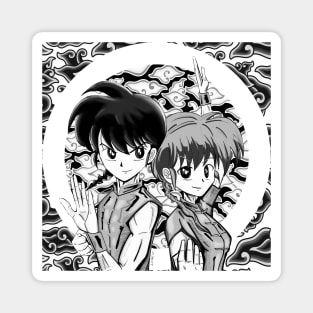 ranma and ranma the martial artist in bender gender Magnet