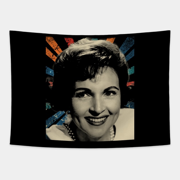 vintage betty white graphic Tapestry by ArmandoApparel