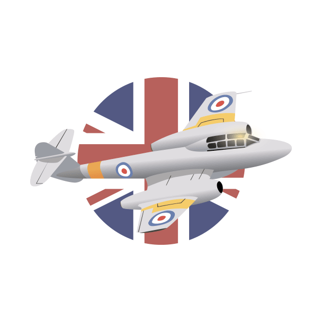 Gloster Meteor British WW2 Jet Fighter by NorseTech