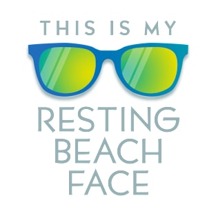 Resting Beach Face T-Shirt