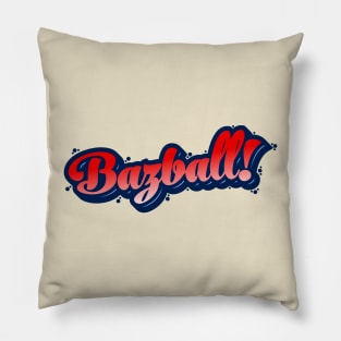 Bazball Cricket Pillow